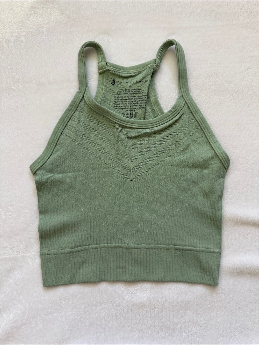 Sage Green Crop Top